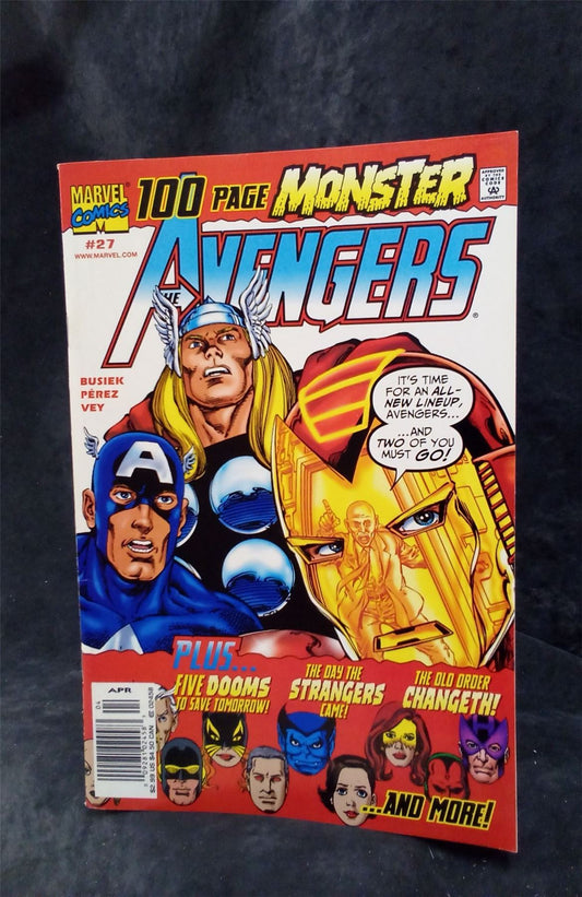 Avengers #27 Newsstand Edition 2000 Marvel Comics Comic Book