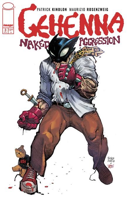 GEHENNA NAKED AGGRESSION #3 (OF 4) CVR A MAURIZIO ROSENZWEIG  Image Comics Comic Book 2025