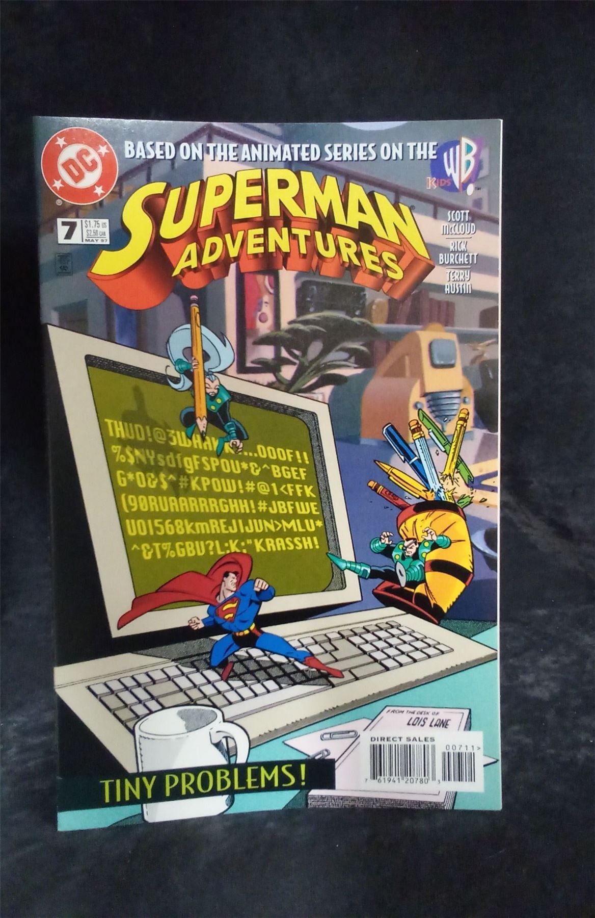 Superman Adventures #7 1997 DC Comics Comic Book