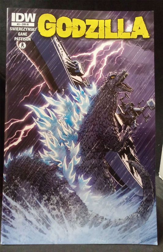 Godzilla #3 Cover C 2012 idw Comic Book