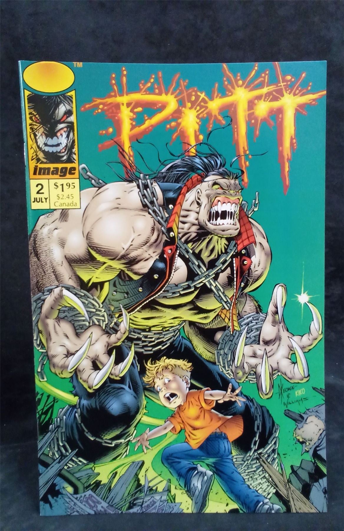 Pitt #2 1993  Comic Book