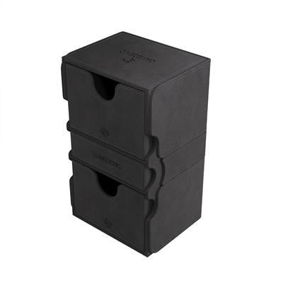 Stronghold Deck Box 200+ XL Black TCG Gamegenic