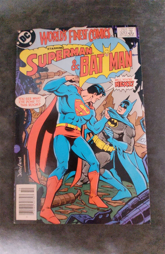 Worlds Finest Comics #320 1985 dc-comics Comic Book