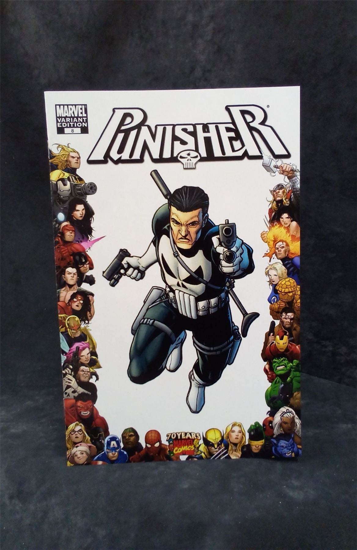 Punisher #8 70th Anniversary Frame Variant Marvel Comics Comic Book