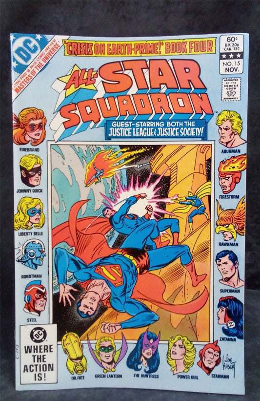 All-Star Squadron #15 1982 DC Comics Comic Book