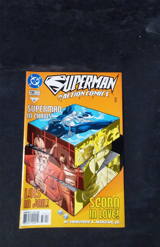 Action Comics #739 Direct Edition 1997 dc-comics Comic Book dc-comics Comic Book
