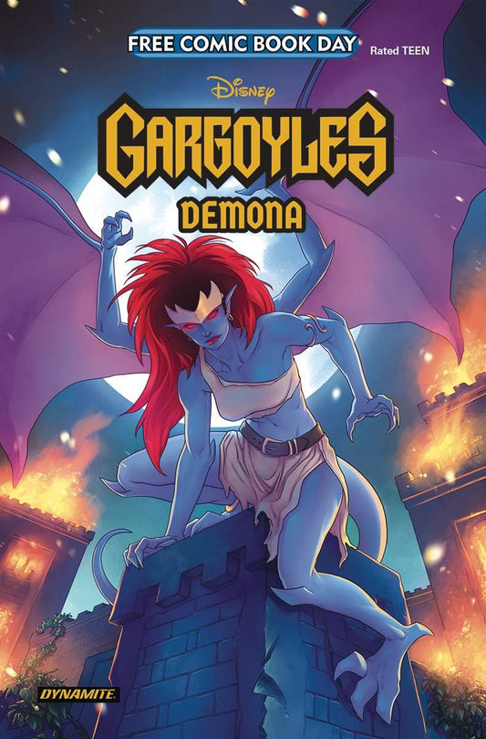 Fcbd 2025 Gargoyles Demona #0 Dynamite Comic Book