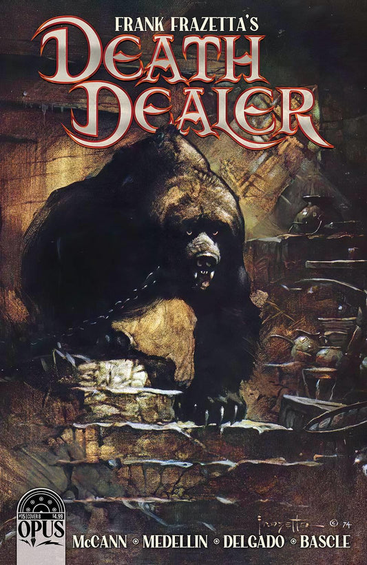 Frank Frazetta Death Dealer #15 Cvr B Frazetta Opus Comics Comic Book