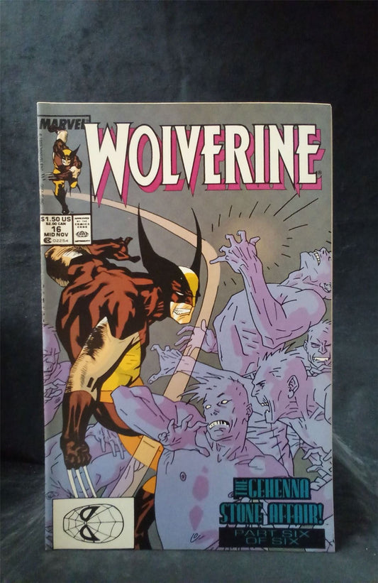 Wolverine #16 1989 Marvel Comics Comic Book