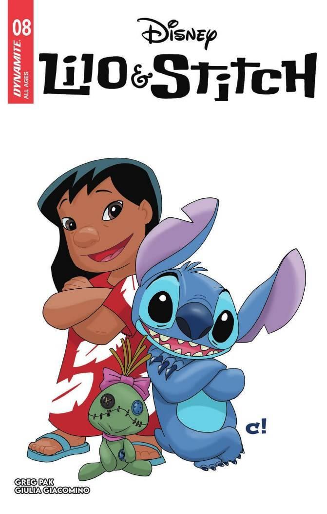 Lilo & Stitch #8 Cvr D Rousseau Color Bleed (c: 1-0-0) Dynamite Comic Book