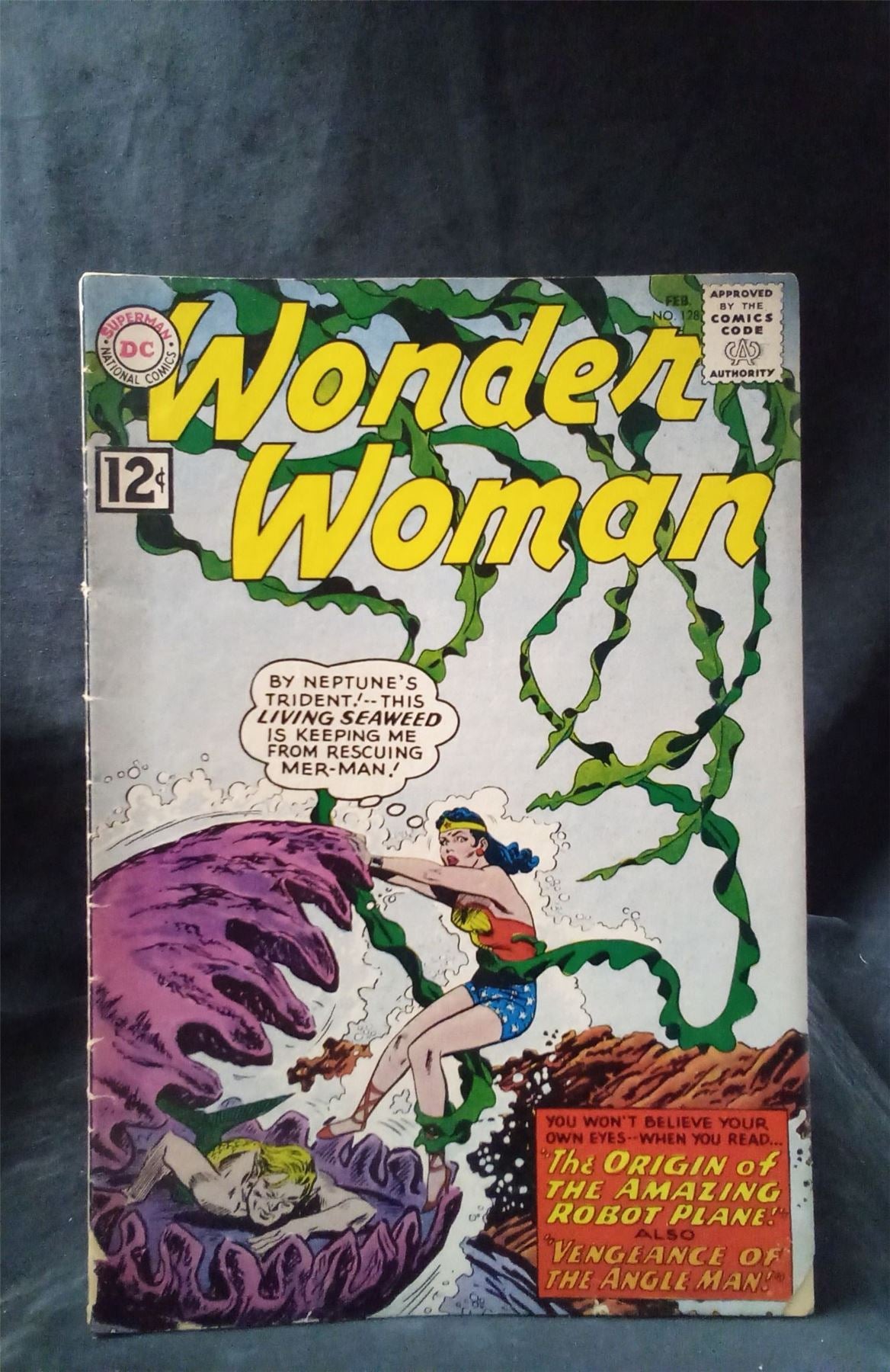 Wonder Woman #128 1962 DC Comics Comic Book