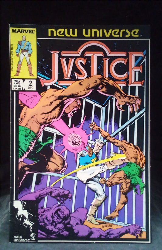 Justice #2 1986 Marvel Comics Comic Book