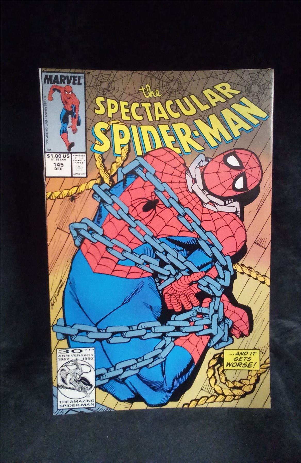 The Spectacular Spider-Man #145 1988 Marvel Comics Comic Book
