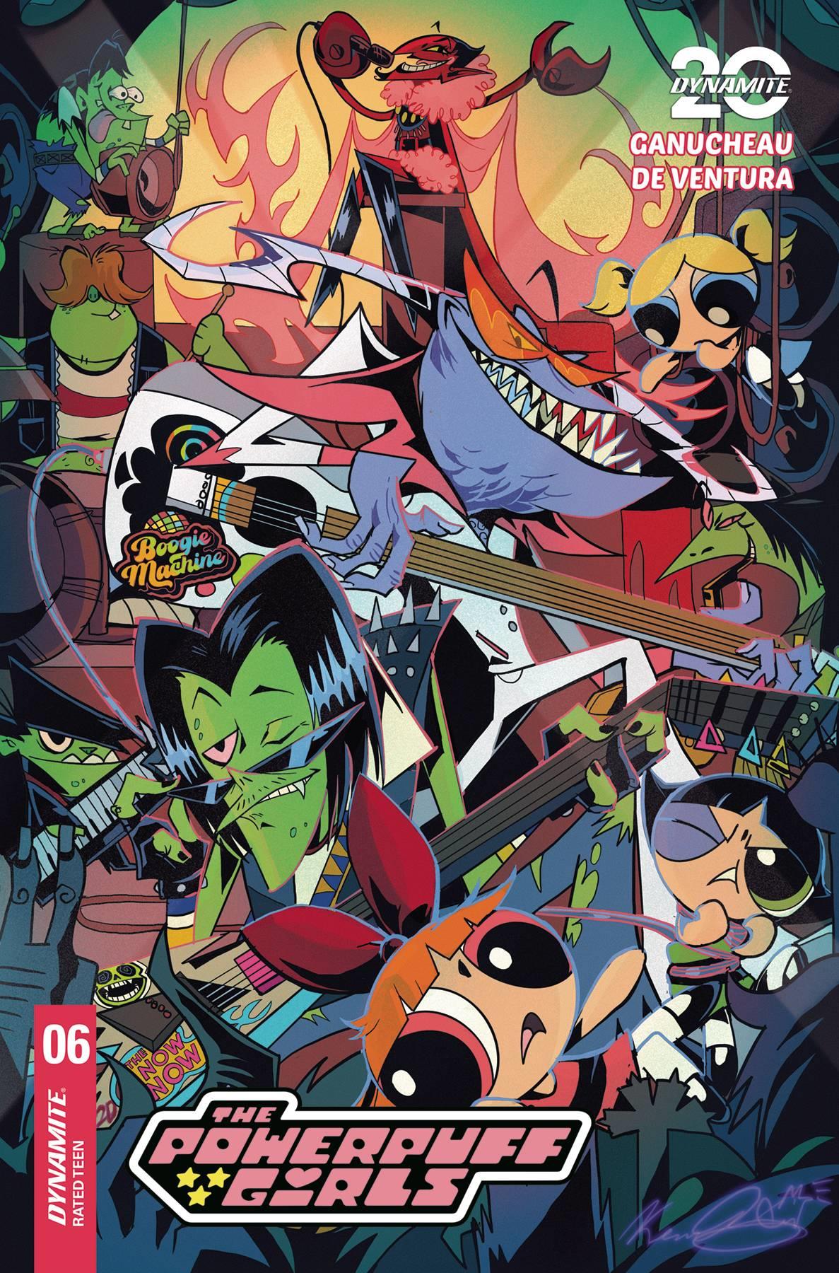 Powerpuff Girls #6 Cvr B Danino Cvr B Danino Dynamite Comic Book 2024