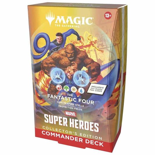 MTG TCG Universes Beyond- Marvel Super Heroes Commander Deck: Fantastic Four; Collector's Edition By Wizards of the Coast
