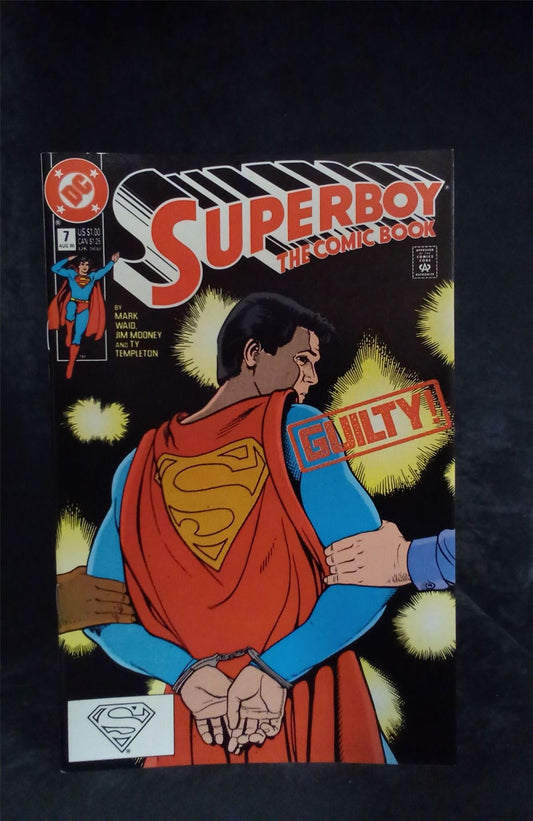 Superboy #7 1990 DC Comics Comic Book
