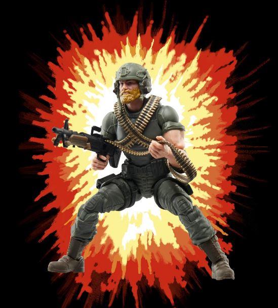 G.I. Joe Classified Retro 6-Inch Action Figures Craig “Rock ’N Roll” McConnel by Hasbro