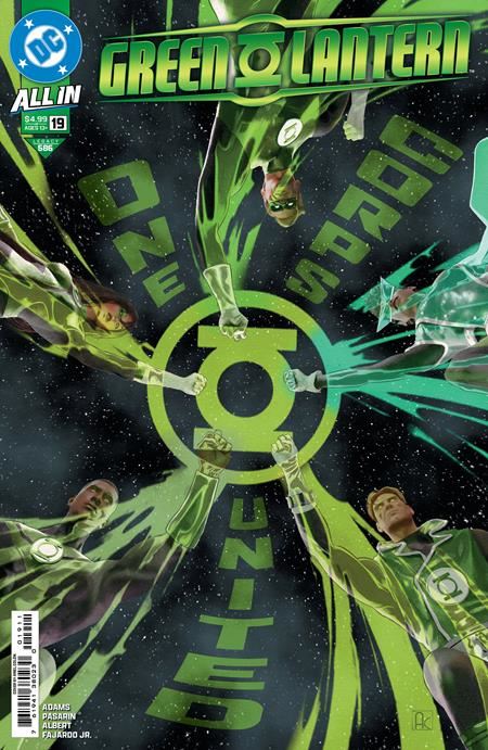 Green Lantern #19 Cvr A Ariel Colon  DC Comics Comic Book 2025