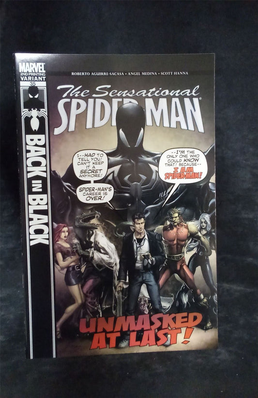 The Sensational Spider-Man #35 Second Print Cover 2007 Marvel Comics Comic Book