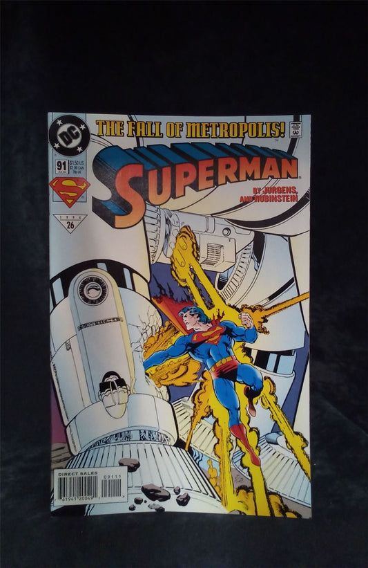 Superman #91 1994 DC Comics Comic Book