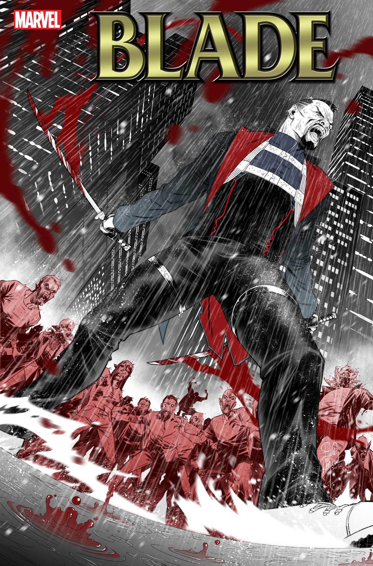 Blade #1 2nd Ptg Elena Casagrande Var Marvel Prh Comic Book