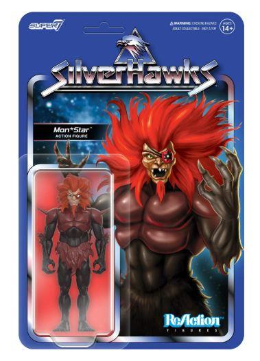 SilverHawks ReAction Figures Wave 01 Mon*Star (Pre-Transformation) by Super7