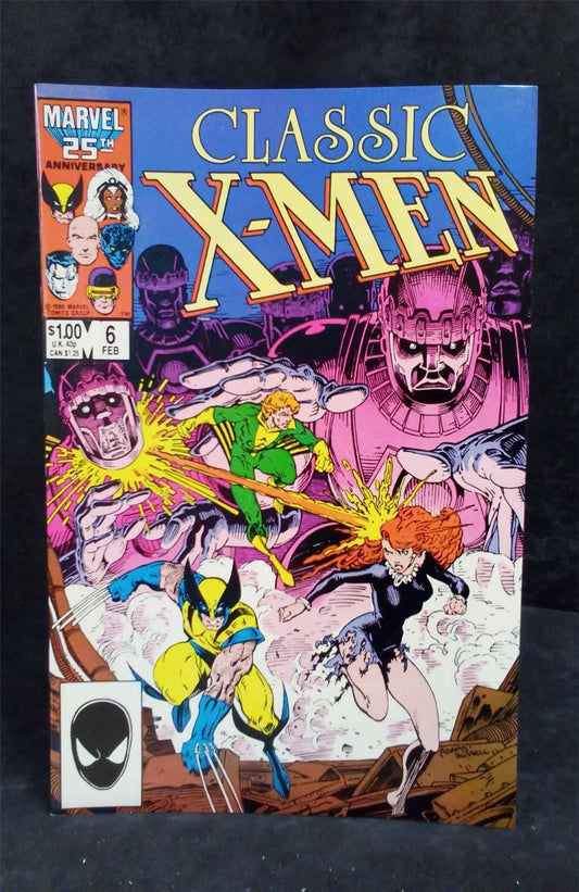 Classic X-Men #6 1987 Marvel Comics Comic Book
