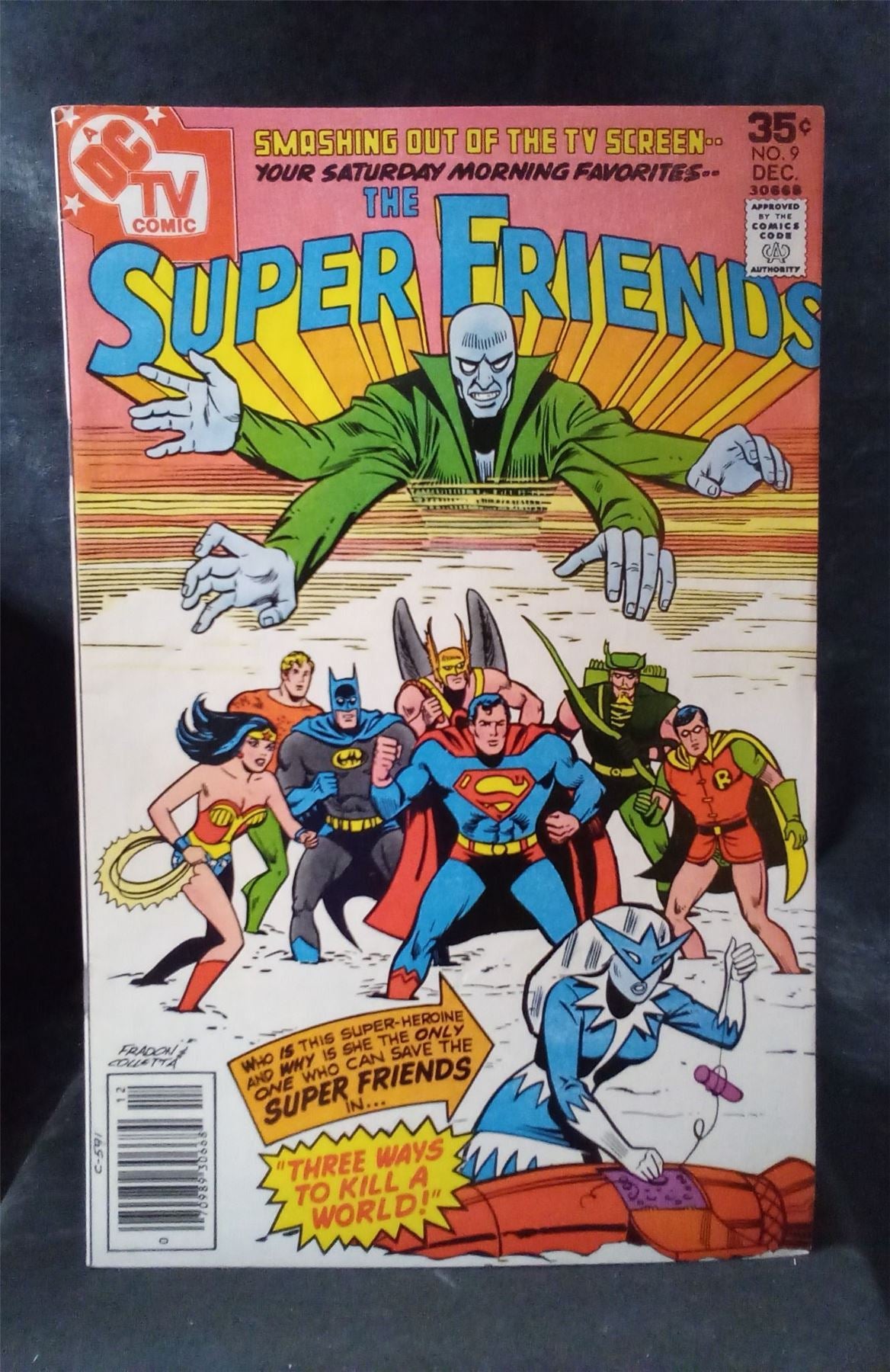 Super Friends #9 1977 DC Comics Comic Book