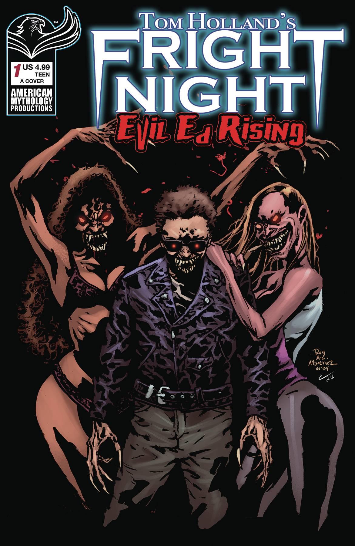 Tom Holland Fright Night Evil Ed Rising #1 Cvr A Martinez American Mythology Productions Comic Book