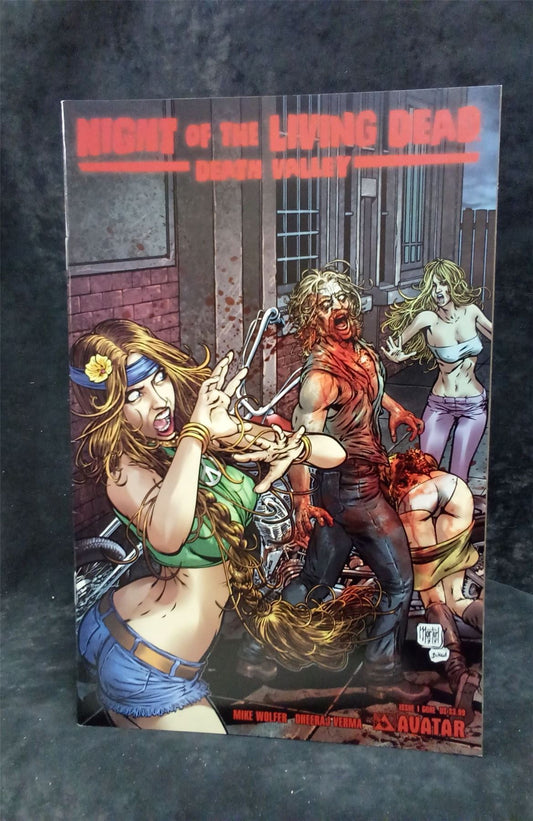 Night of the Living Dead: Death Valley #1 Gore Cover 2011 avatar press Comic Book