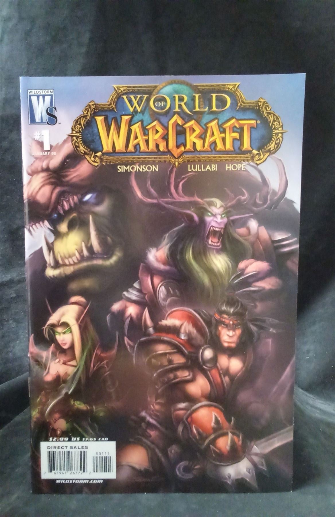 World of Warcraft #6 Cover B 2008 DC Comics Comic Book