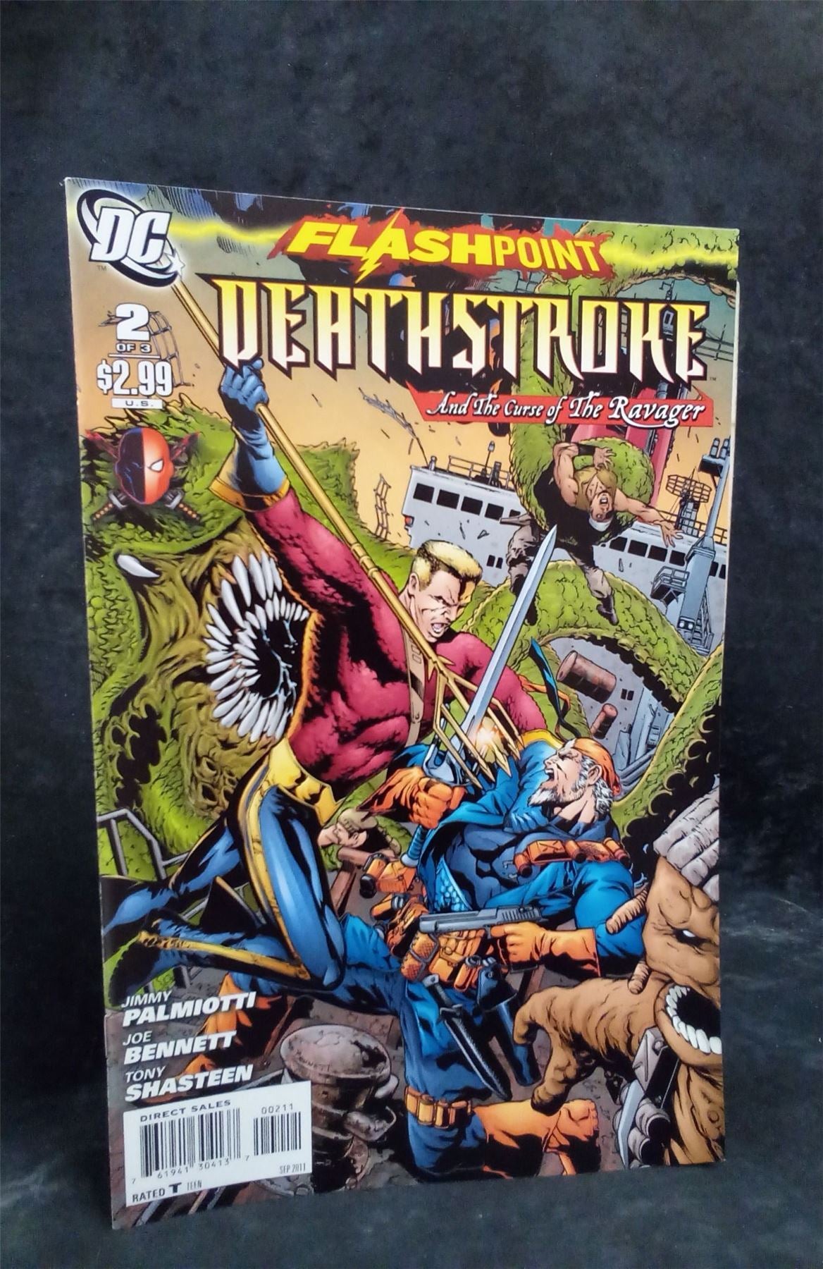 Flashpoint: Deathstroke and the Curse of the Ravager #2 2011 DC Comics Comic Book