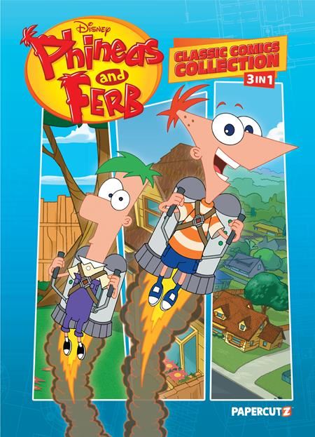 Phineas & Ferb Classic Comics Collection 3 In 1 Tp Vol 01 Papercutz Comic Book