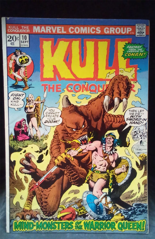 Kull, the Conqueror #10 1973 Marvel Comics Comic Book