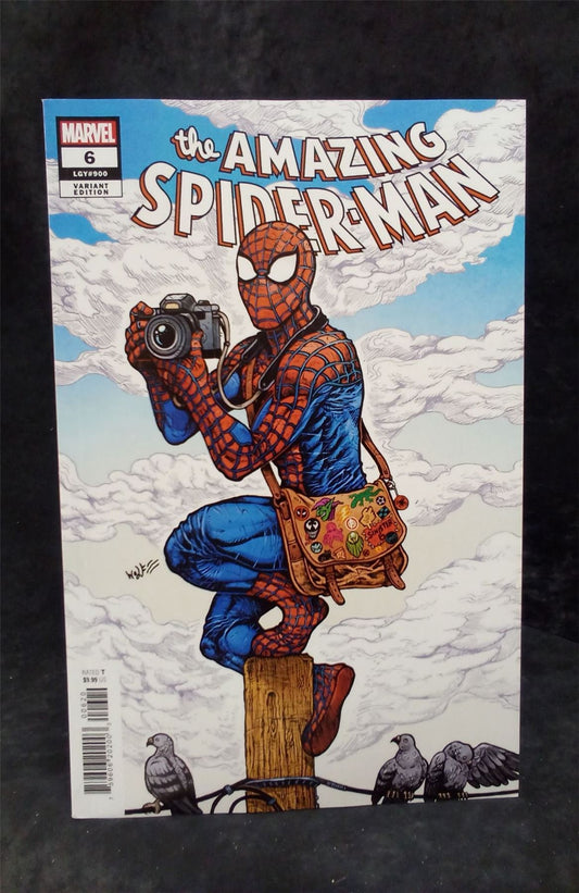 The Amazing Spider-Man #6 Wolf Cover 2022 Marvel Comics Comic Book