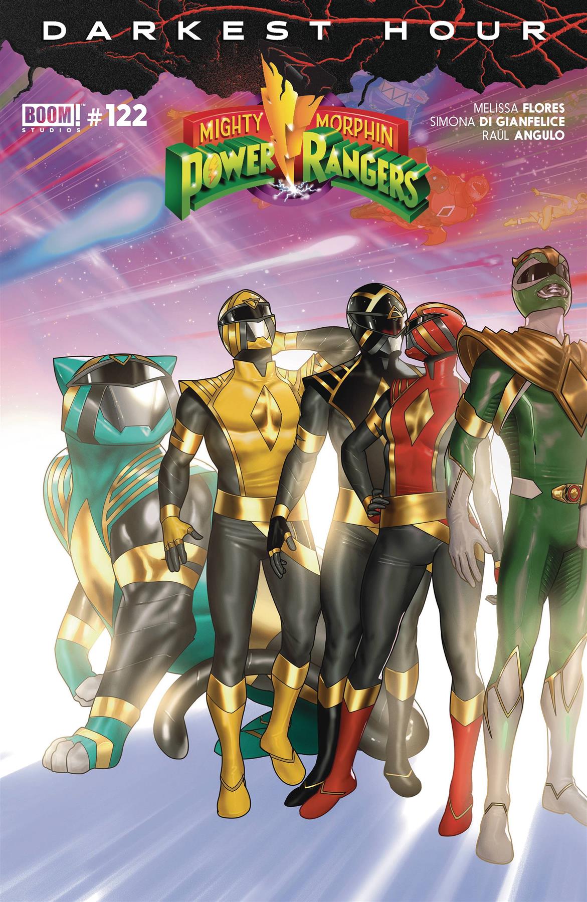 Mighty Morphin Power Rangers #122 Cvr A Connecting Var (c: 1 Boom! Studios Comic Book