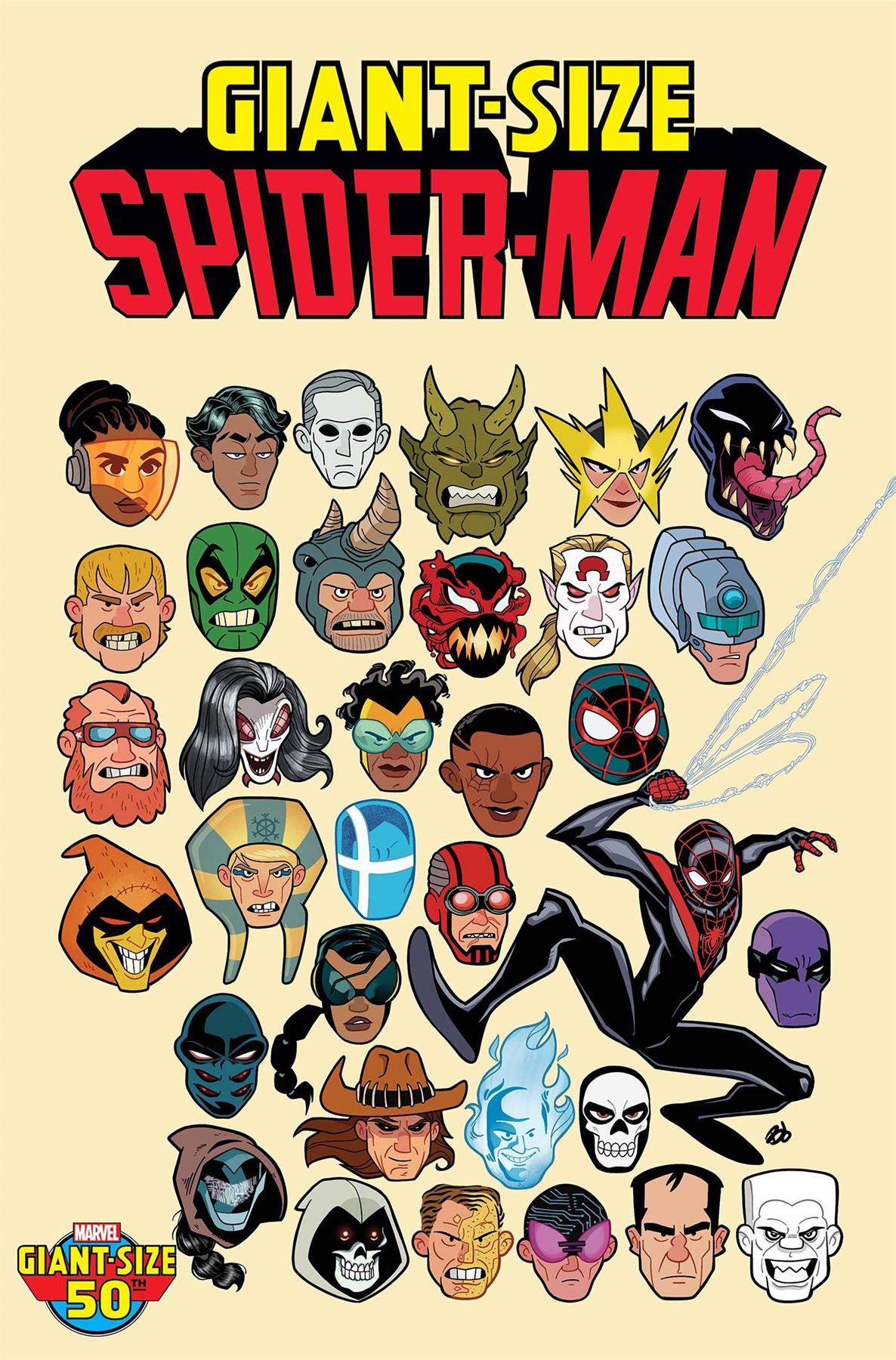 Giant-size Spider-man #1 Dave Bardin Deadly Foes Var () Marvel Prh Comic Book 2024