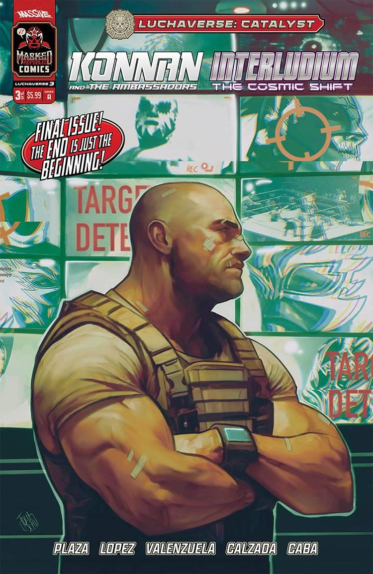 Luchaverse #3 Catalyst Cvr A Tomaselli (mr) Massive Comic Book