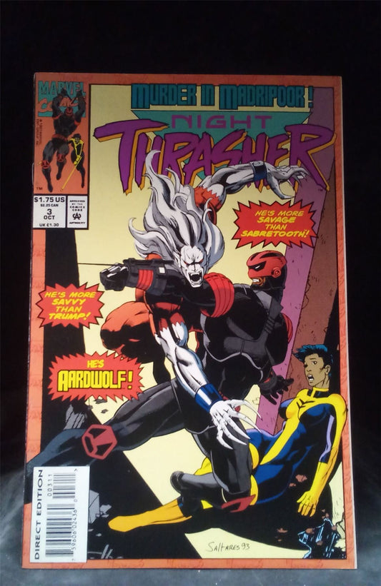Night Thrasher #3 1993 Marvel Comics Comic Book