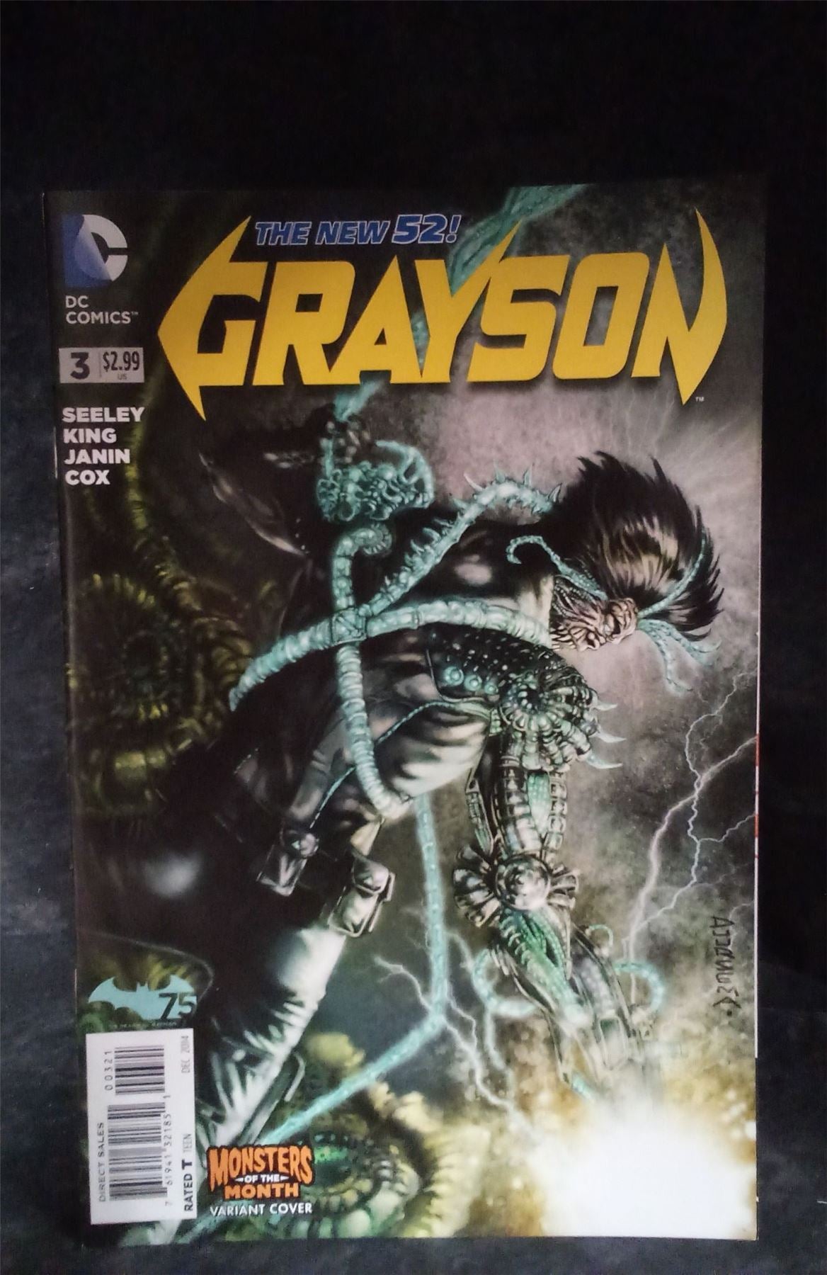 Grayson #3 Variant Cover 2014 DC Comics Comic Book