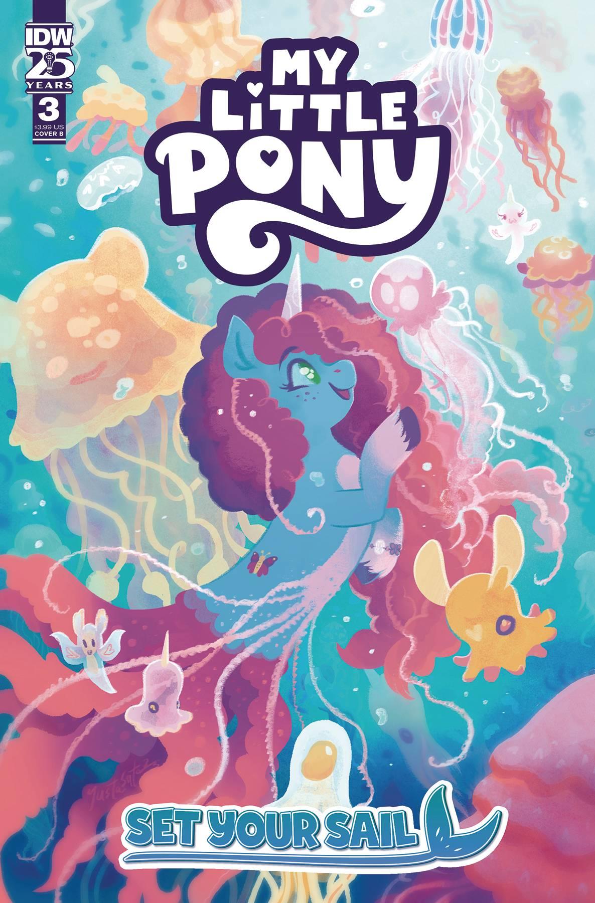 My Little Pony Set Your Sail #3 Cvr B Justasuta Idw-prh Comic Book