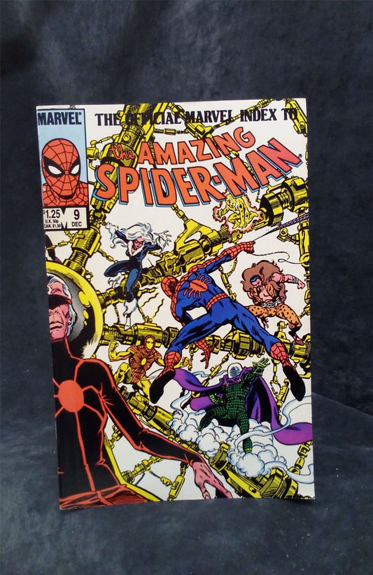 The Official Marvel Index to the Amazing Spider-Man #9 1985 Marvel Comics Comic Book