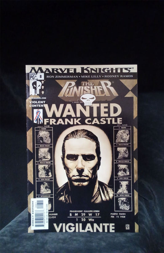 The Punisher #8 2002 Marvel Comics Comic Book