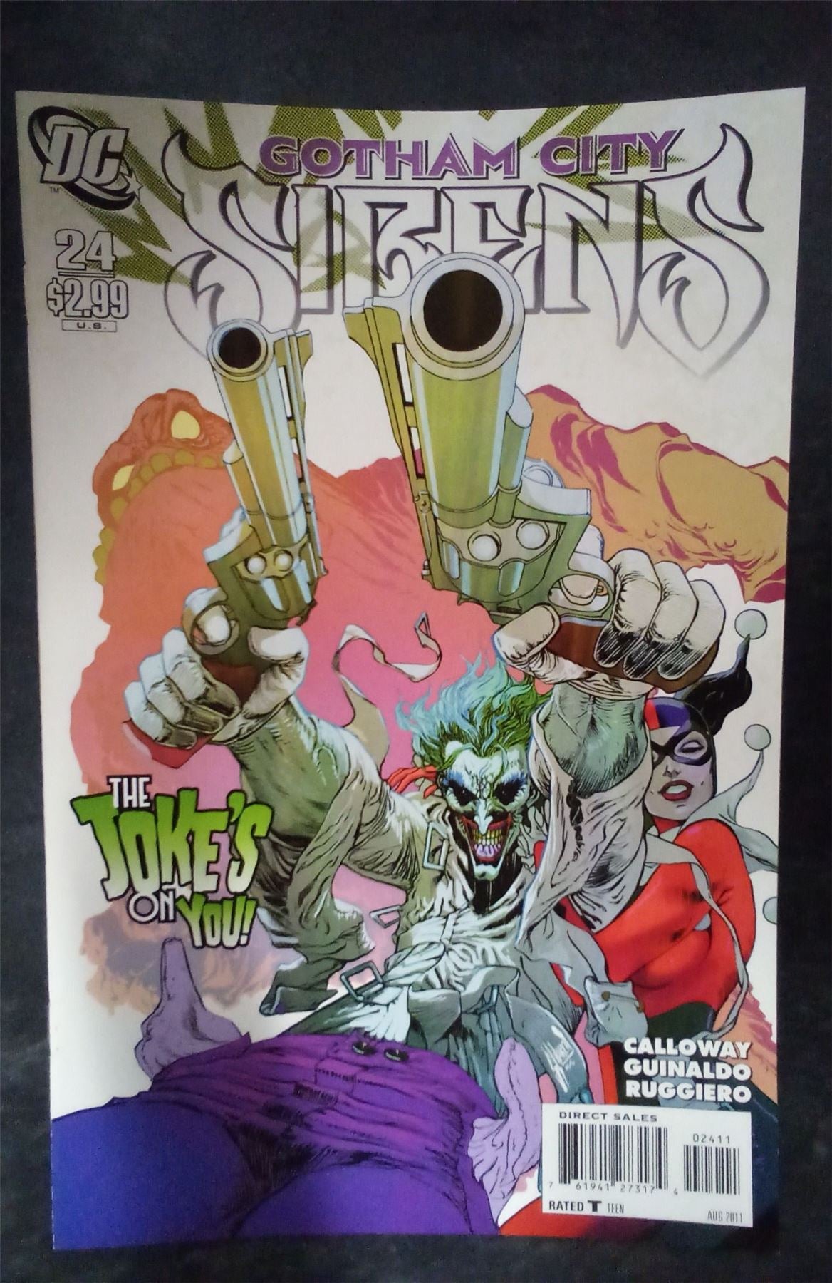 Gotham City Sirens #24 2011 DC Comics Comic Book
