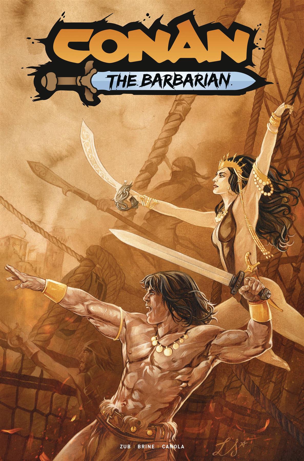 Conan Barbarian #17 Cvr E Lavaud Cvr E Lavaud Titan Comics Comic Book 2024