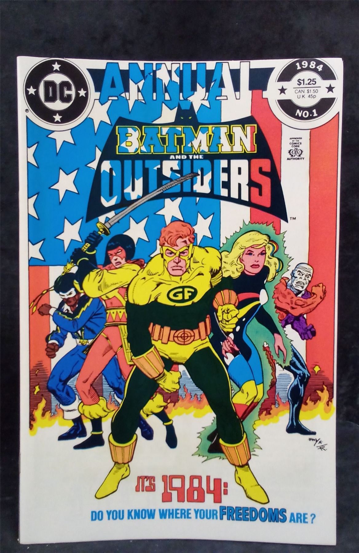 Batman and the Outsiders Annual #1 1984 DC Comics Comic Book
