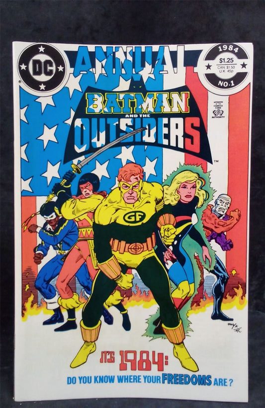 Batman and the Outsiders Annual #1 1984 DC Comics Comic Book
