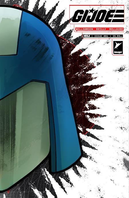 Gi Joe #1 Cvr R Andrea Milana Cobra Commander Mask Die Cut Foil Var Image Comics Comic Book