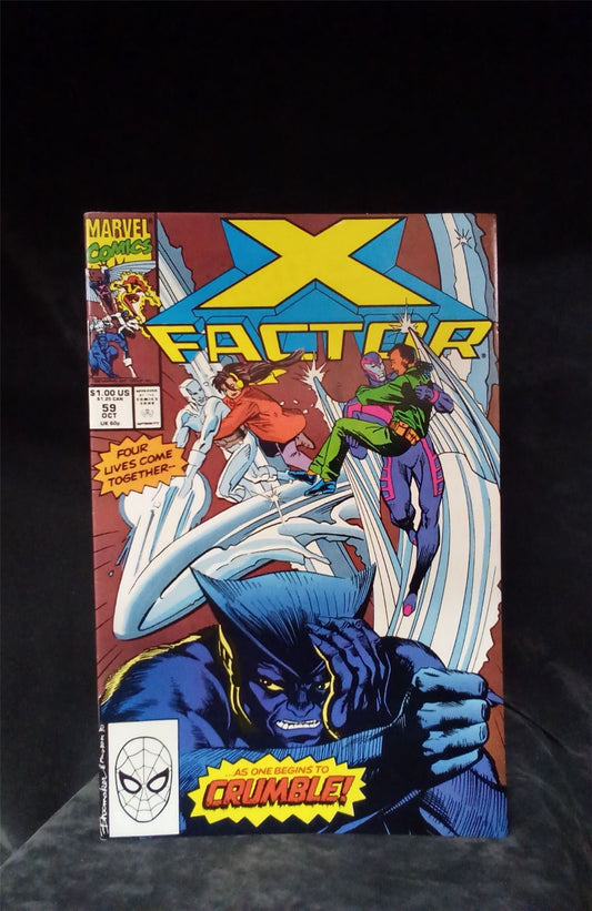 X-Factor #59 1990 Marvel Comics Comic Book