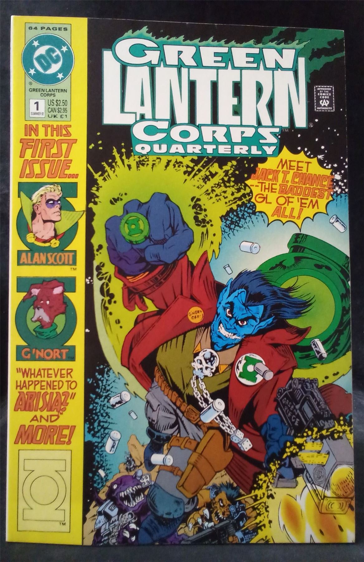 Green Lantern Corps Quarterly #1 1992 DC Comics Comic Book